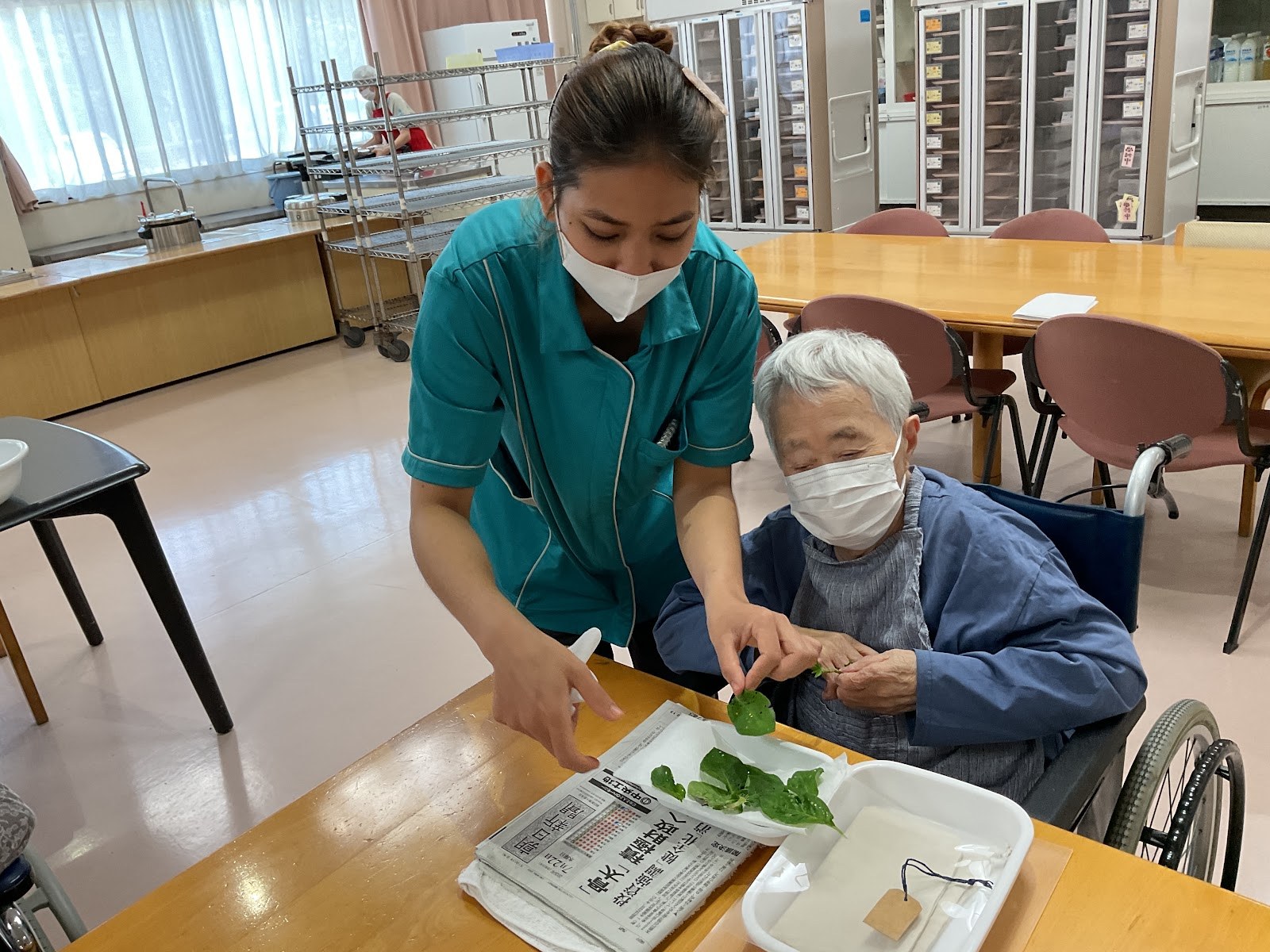園芸療法の様子