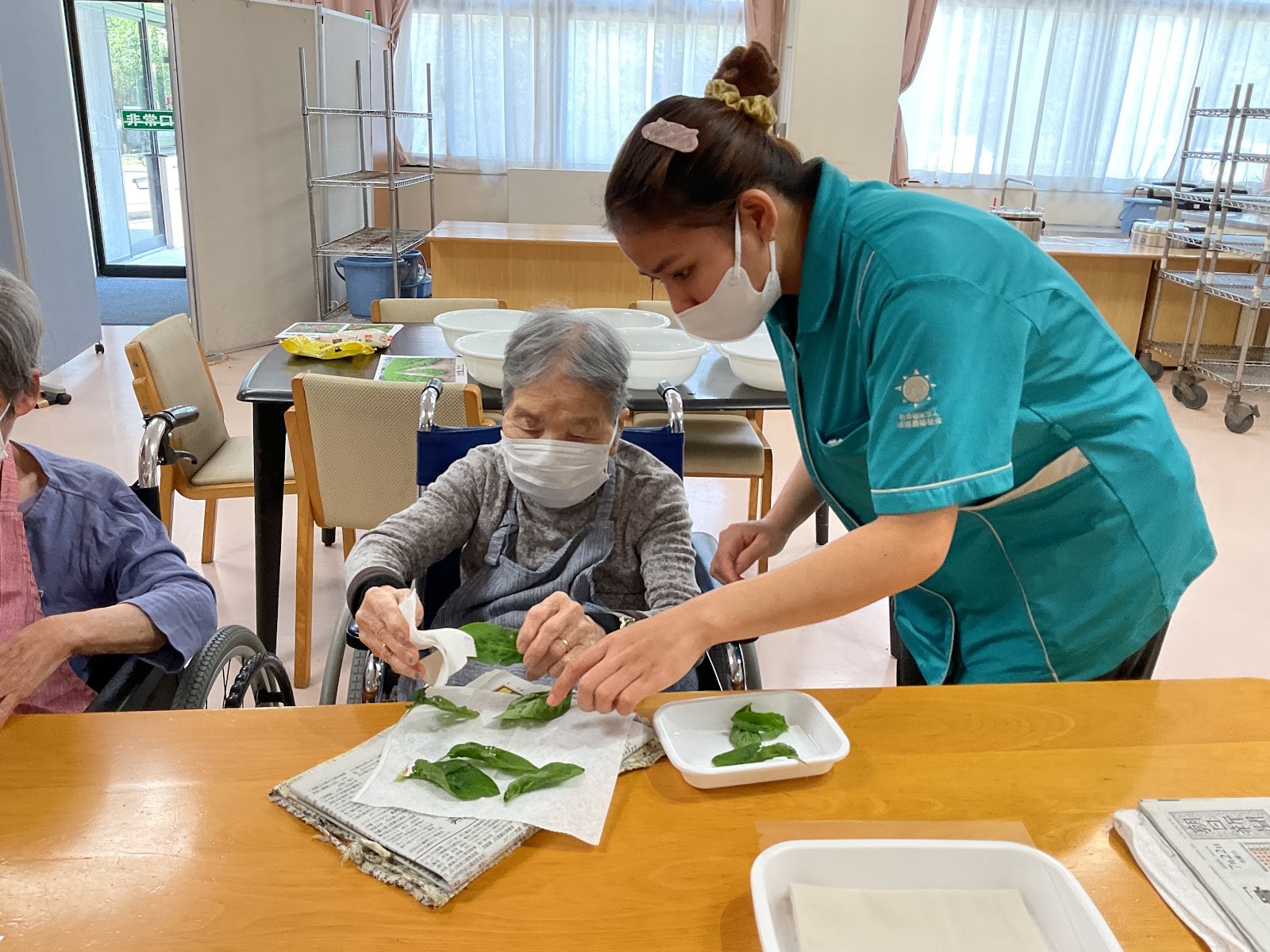 園芸療法の様子