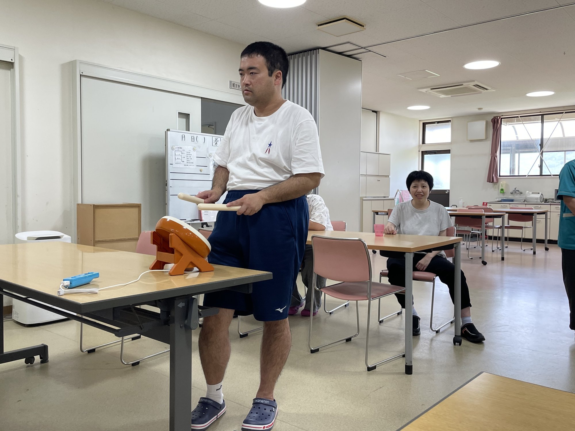 太鼓の達人の様子