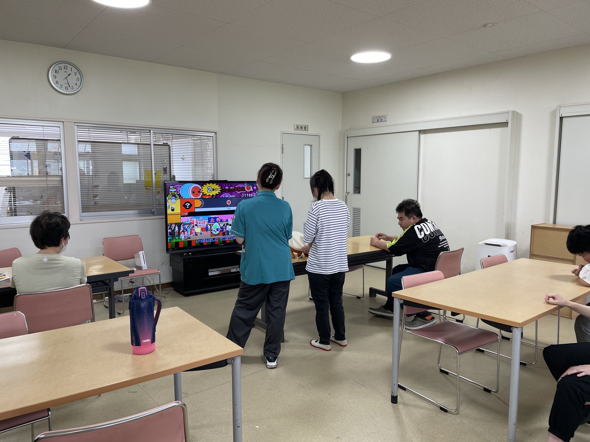 太鼓の達人の様子