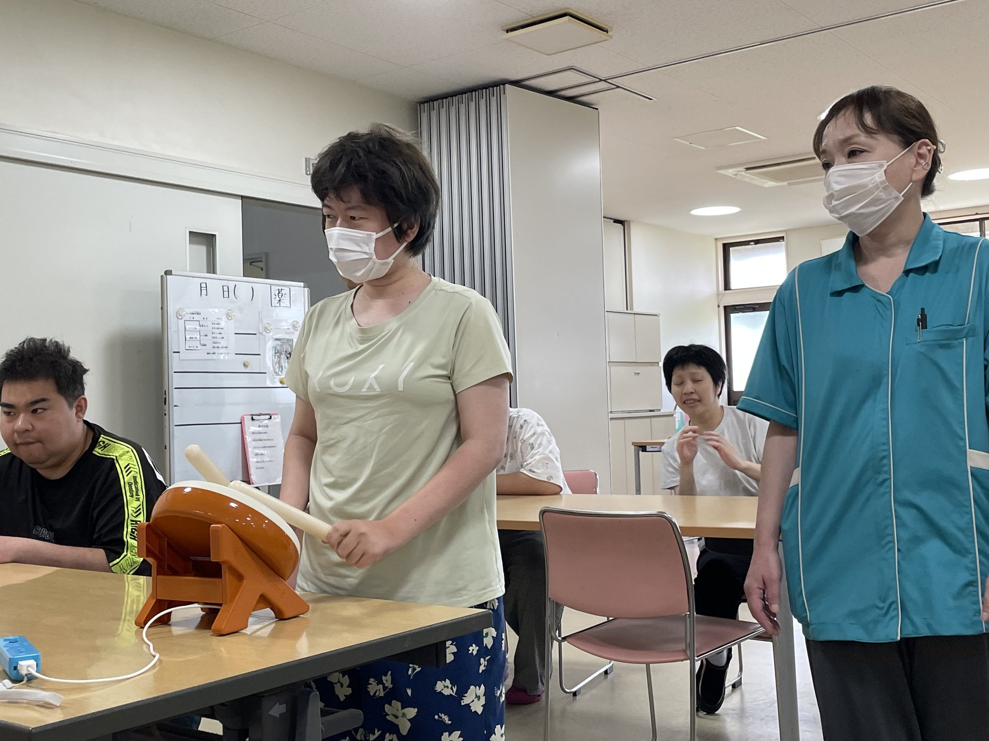 太鼓の達人の様子