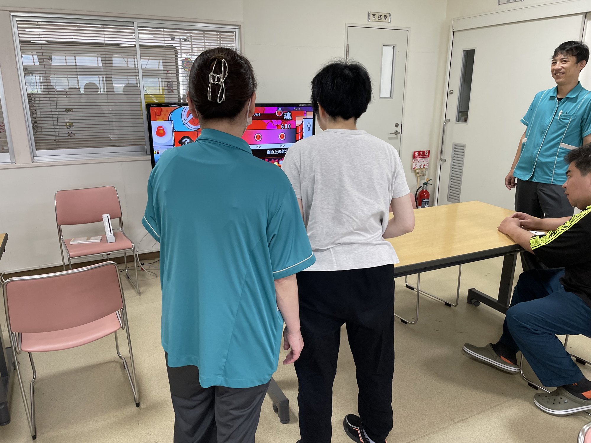太鼓の達人の様子